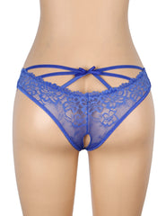 Lace Cross-Strap Panty