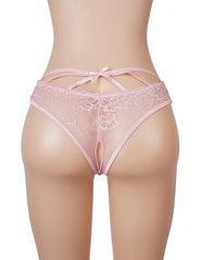 Lace Cross-Strap Panty