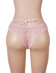 Lace Cross-Strap Panty
