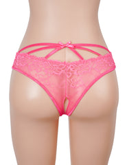 Lace Cross-Strap Panty
