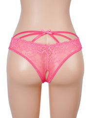Lace Cross-Strap Panty