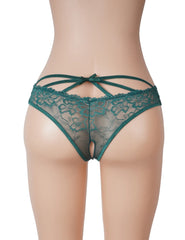 Lace Cross-Strap Panty
