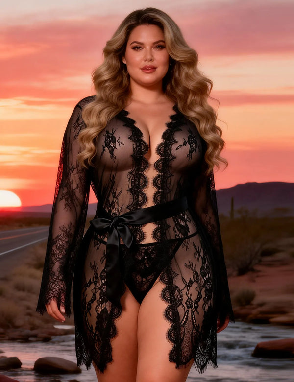 Floral Lace Underwired Cupless Bra