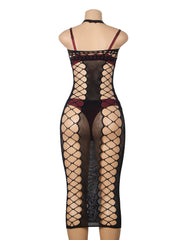 Sexy Fishnet Bodystocking Dress Girls Underwear Hot