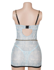 Satin Slip Lingerie Dress