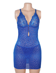 Leopard Print Deep-V Backless Bodycon Slip Dress